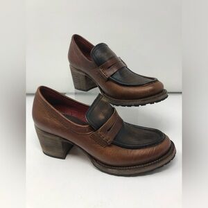 FreeBird by Steven Bristol Cognac Multi Leather size 9
